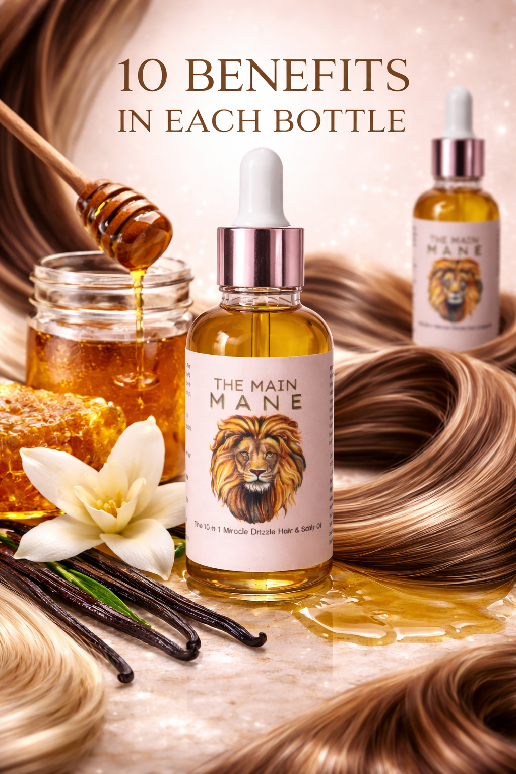 The Main Mane Miracle Drizzle 10-in-1 Hair and Scalp oil
